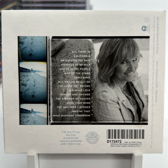 Melissa Etheridge - The Awakening on CD - Picture 3 of 4